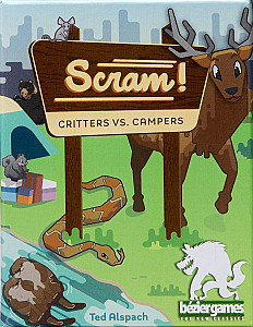 
                                                Изображение
                                                                                                        настольной игры
                                                                                                        «Scram! Critters vs. Campers»
                                            