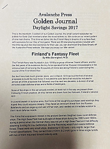 Second World War at Sea: Finland's Fantasy Fleet