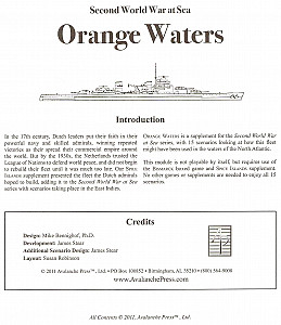 
                            Изображение
                                                                дополнения
                                                                «Second World War at Sea: Orange Waters»
                        