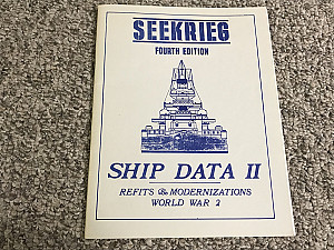 
                            Изображение
                                                                дополнения
                                                                «Seekrieg (Fourth Edition): Ship Data II – Refits & Modernizations World War 2»
                        