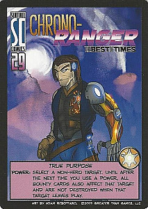 
                            Изображение
                                                                промо
                                                                «Sentinels of the Multiverse: Chrono-Ranger – The Best of Times Promo Card»
                        