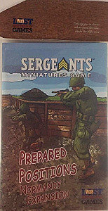 
                            Изображение
                                                                дополнения
                                                                «Sergeants Miniatures Game: Prepared Positions expansion»
                        