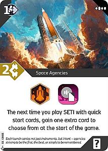 
                            Изображение
                                                                промо
                                                                «SETI: Space Agencies – Space Agencies Promo Card»
                        