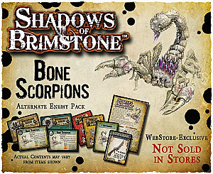 
                            Изображение
                                                                дополнения
                                                                «Shadows of Brimstone: Bone Scorpions XL-Sized Alternate Enemy Duo Pack»
                        