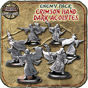 Shadows of Brimstone: Crimson Hand Dark Acolytes Enemy Pack
