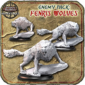 Shadows of Brimstone: Gates of Valhalla – Fenris Wolves Enemy Pack