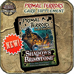 
                            Изображение
                                                                дополнения
                                                                «Shadows of Brimstone: Valley of the Serpent Kings - Primal Terrors Game Supplement»
                        