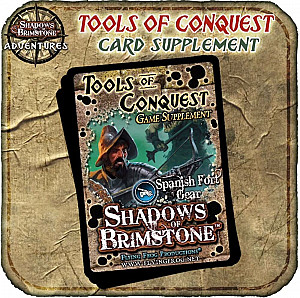 
                            Изображение
                                                                дополнения
                                                                «Shadows of Brimstone: Valley of the Serpent Kings – Tools of Conquest Game Supplement»
                        