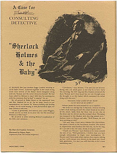 Sherlock Holmes Consulting Detective: Sherlock Holmes & The Baby