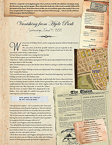 Sherlock Holmes Consulting Detective: Vanishing from Hyde Park