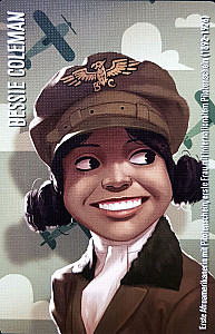 Similo: History – Bessie Coleman promo card