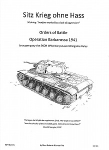 Sitz Krieg ohne Hass: Orders of Battle – Operation Barbarossa 1941