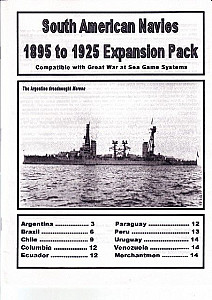 
                            Изображение
                                                                дополнения
                                                                «South American Navies 1895 to 1925 Expansion Pack»
                        