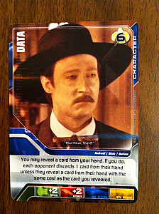 
                            Изображение
                                                                дополнения
                                                                «Star Trek Deck Building Game: Data Promo»
                        