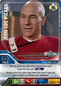 
                            Изображение
                                                                дополнения
                                                                «Star Trek Deck Building Game: Jean-Luc Picard Promo»
                        