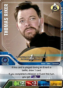 
                            Изображение
                                                                дополнения
                                                                «Star Trek Deck Building Game: Thomas Riker Promo»
                        
