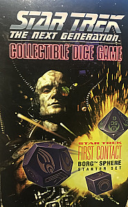 Star Trek: The Next Generation Collectible Dice Game Borg Sphere Starter Set
