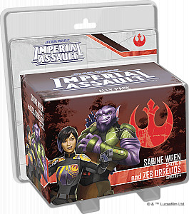 Star Wars: Imperial Assault – Sabine Wren and Zeb Orrelios Ally Pack