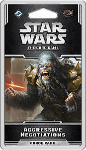 
                            Изображение
                                                                дополнения
                                                                «Star Wars: The Card Game – Aggressive Negotiations»
                        