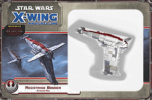 
                            Изображение
                                                                дополнения
                                                                «Star Wars: X-Wing Miniatures Game – Resistance Bomber Expansion Pack»
                        