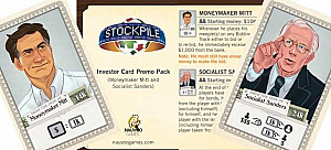 
                            Изображение
                                                                промо
                                                                «Stockpile: Investor Card Promo Pack #2 – Moneymaker Mitt and Socialist Sanders»
                        