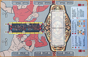 Super Pocket League Extreme Wrestling: Cage Match Ring Playmat