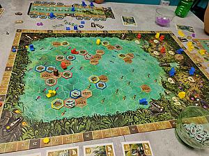 Партия на четверых, первая треть