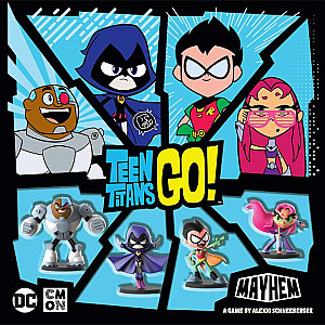 
                            Изображение
                                                                настольной игры
                                                                «Teen Titans GO! Mayhem»
                        