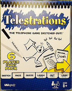 
                            Изображение
                                                                настольной игры
                                                                «Telestrations: 6 Player Family Pack»
                        