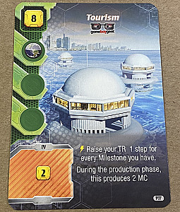 Terraforming Mars: Ares Expedition – Tourism Promo Card