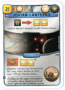 Terraforming Mars: Jovian Lanterns Promo Card