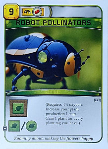 Terraforming Mars: Robot Pollinators Promo Card