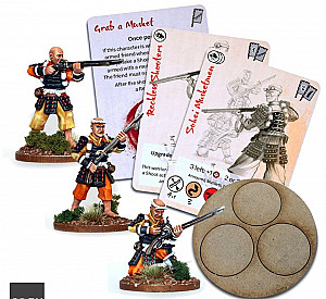 Test of Honour: The Samurai Miniatures Game - Sohei Musketmen