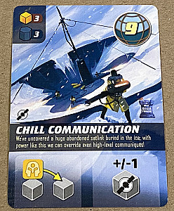 The Artemis Project: Chill Communication Promo Card