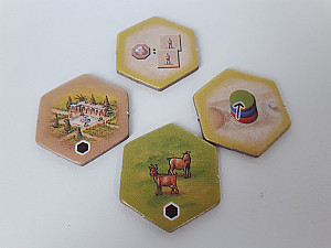 The Castles of Burgundy: 2nd Expansion – New Hex Tiles