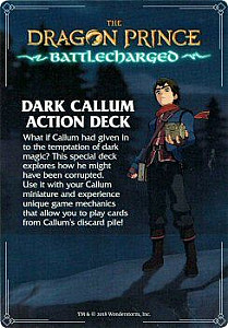 The Dragon Prince: Battlecharged Dark Callum Action Deck