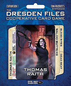 
                            Изображение
                                                                дополнения
                                                                «The Dresden Files Cooperative Card Game: Expansion 1 – Fan Favorites»
                        