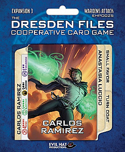 
                            Изображение
                                                                дополнения
                                                                «The Dresden Files Cooperative Card Game: Expansion 3 – Wardens Attack»
                        