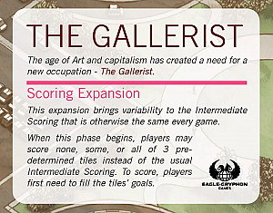 
                            Изображение
                                                                дополнения
                                                                «The Gallerist: Scoring Expansion»
                        