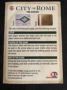 
                            Изображение
                                                                дополнения
                                                                «The Great City of Rome: The Shrine»
                        