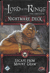 
                            Изображение
                                                                дополнения
                                                                «The Lord of the Rings: The Card Game – Nightmare Deck: Escape From Mount Gram»
                        