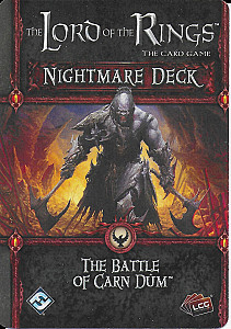 
                            Изображение
                                                                дополнения
                                                                «The Lord of the Rings: The Card Game – Nightmare Deck: The Battle of Carn Dûm»
                        