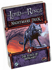 
                            Изображение
                                                                дополнения
                                                                «The Lord of the Rings: The Card Game – Nightmare Deck: The Voice of Isengard»
                        
