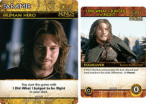 The Lord of the Rings: The Return of the King Deck-Building Game – Faramir Promos