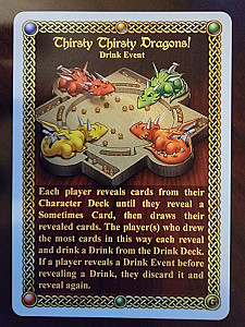 The Red Dragon Inn: Thirsty Thirsty Dragons! Promo Card