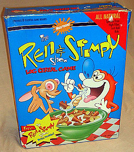 The Ren & Stimpy Show Log Cereal Game