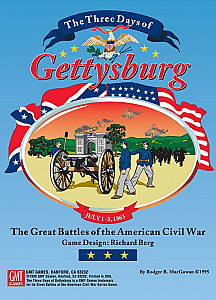 The Three Days Of Gettysburg (first edition)