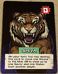 The Walking Dead: Something to Fear – Shiva Promo Card