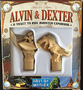 
                            Изображение
                                                                дополнения
                                                                «Ticket to Ride: Alvin & Dexter»
                        
