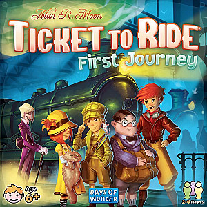 
                            Изображение
                                                                настольной игры
                                                                «Ticket to Ride: First Journey (U.S.)»
                        